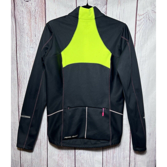 Pearl Izumi Select Women's Black Neon Thermal Riding Cycling Jacket Size Large1 - Picture 3 of 16